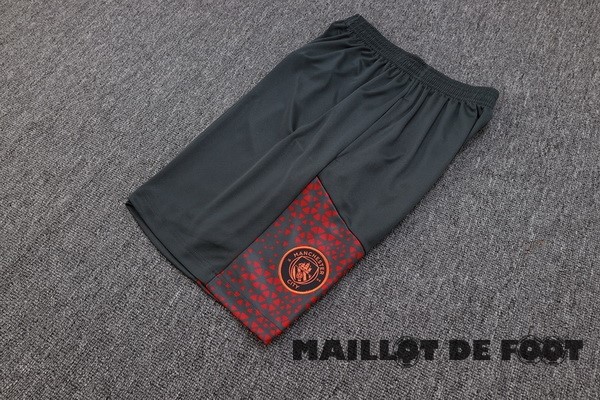Foot Maillot Pas Cher Entrainement Pantalon Manchester City 2023 2024 Rouge Gris