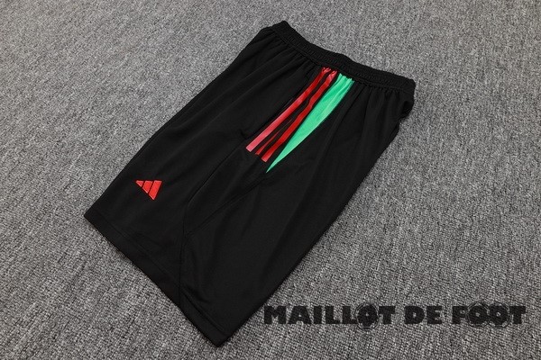 Foot Maillot Pas Cher Entrainement Pantalon Manchester United 2023 2024 Noir Rouge