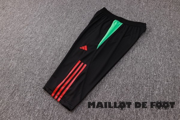 Foot Maillot Pas Cher Entrainement Pantalon Manchester United 2023 2024 Noir Rouge