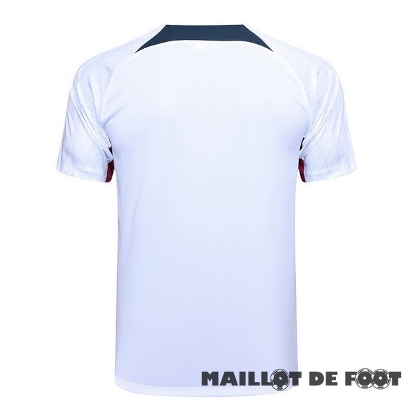 Foot Maillot Pas Cher Entrainement Paris Saint Germain 2023 2024 Blanc Rouge