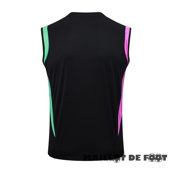 Foot Maillot Pas Cher Entrainement Sans Manches Bayern Múnich 2023 2024 Noir Purpura Vert