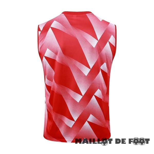 Foot Maillot Pas Cher Entrainement Sans Manches Bayern Múnich 2023 2024 Rouge Blanc