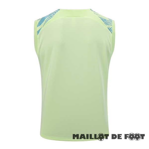 Foot Maillot Pas Cher Entrainement Sans Manches Brésil 2023 Vert