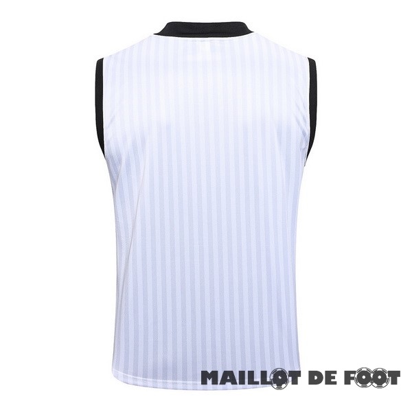 Foot Maillot Pas Cher Entrainement Sans Manches Flamengo 2023 2024 Blanc I Noir
