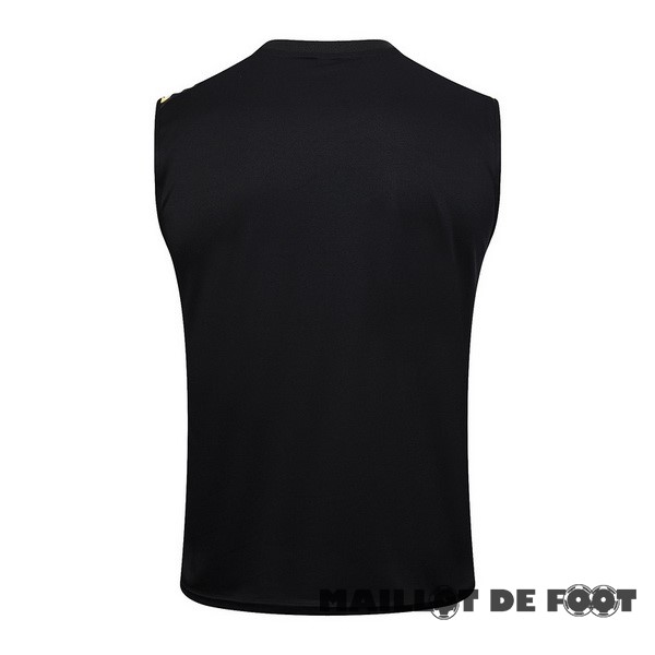 Foot Maillot Pas Cher Entrainement Sans Manches Juventus 2023 2024 Blanc Noir