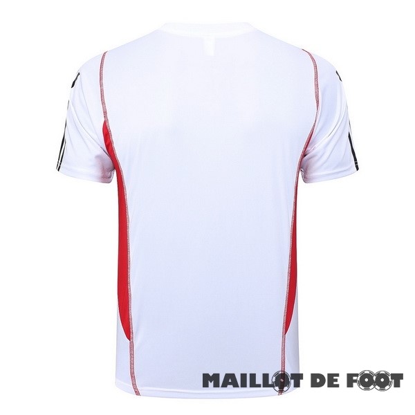 Foot Maillot Pas Cher Entrainement São Paulo 2023 2024 Blanc Rouge