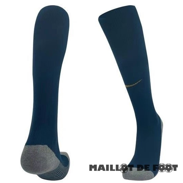 Foot Maillot Pas Cher Exterieur Chaussette Enfant Al Nassr 2023 2024 Bleu