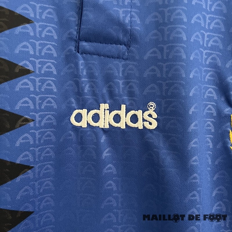 Foot Maillot Pas Cher Exterieur Conjunto De Enfant Argentine Retro 1994 Blanc