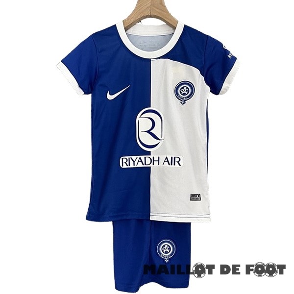 Foot Maillot Pas Cher Exterieur Conjunto De Enfant Atlético Madrid 2023 2024 Bleu
