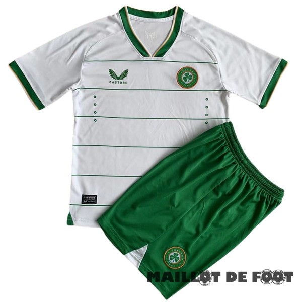 Foot Maillot Pas Cher Exterieur Conjunto De Enfant Irlande 2023 Blanc