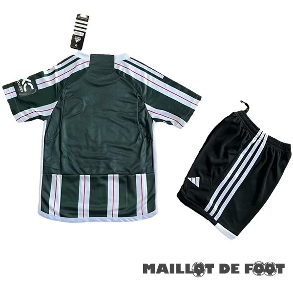 Foot Maillot Pas Cher Exterieur Conjunto De Enfant Manchester United 2023 2024 Vert
