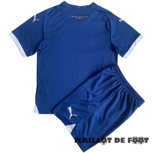 Foot Maillot Pas Cher Exterieur Conjunto De Enfant Marsella 2023 2024 Bleu
