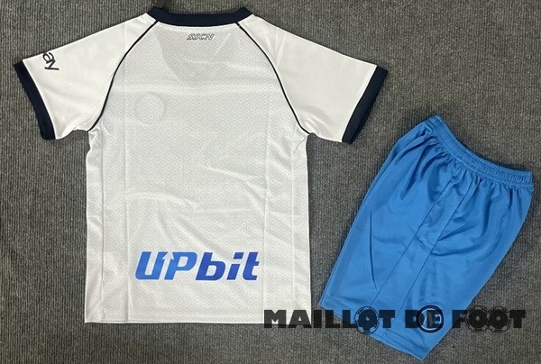 Foot Maillot Pas Cher Exterieur Conjunto De Enfant Napoli 2023 2024 Blanc