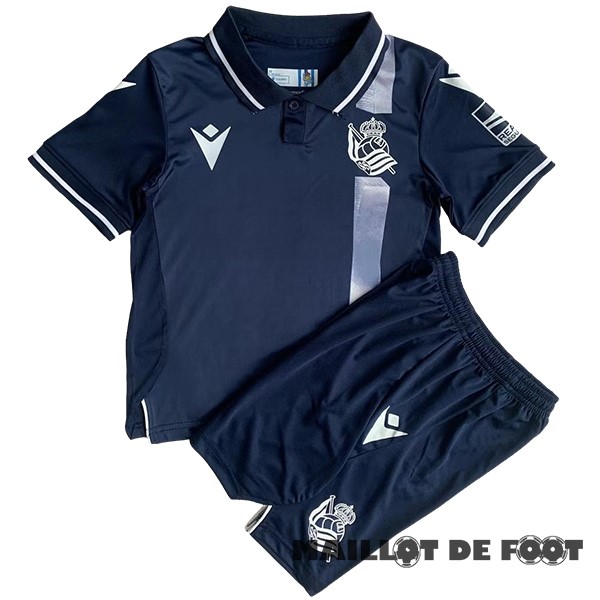 Foot Maillot Pas Cher Exterieur Conjunto De Enfant Real Sociedad 2023 2024 Bleu