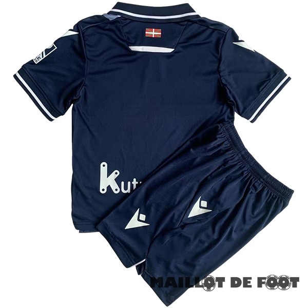 Foot Maillot Pas Cher Exterieur Conjunto De Enfant Real Sociedad 2023 2024 Bleu