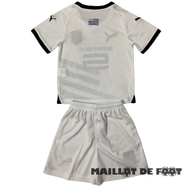 Foot Maillot Pas Cher Exterieur Conjunto De Enfant Rennais 2023 2024 Blanc