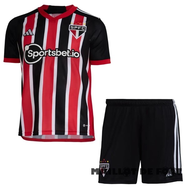 Foot Maillot Pas Cher Exterieur Conjunto De Enfant São Paulo 2023 2024 Rouge