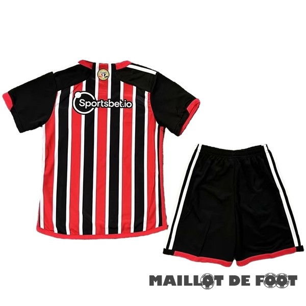 Foot Maillot Pas Cher Exterieur Conjunto De Enfant São Paulo 2023 2024 Rouge