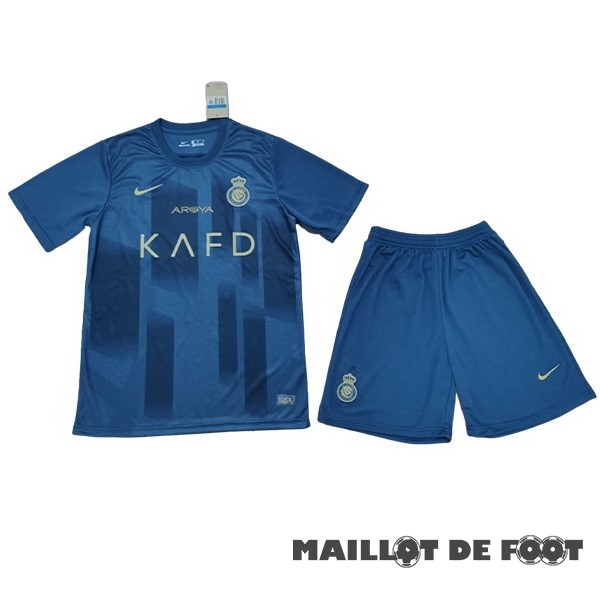 Foot Maillot Pas Cher Exterieur Conjunto De Homme Al Nassr 2023 2024 Bleu