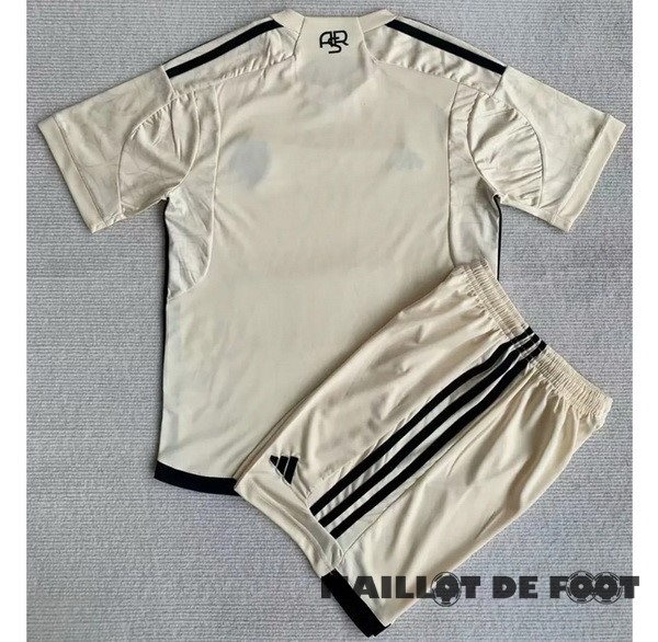 Foot Maillot Pas Cher Exterieur Conjunto De Homme As Roma 2023 2024 I Jaune