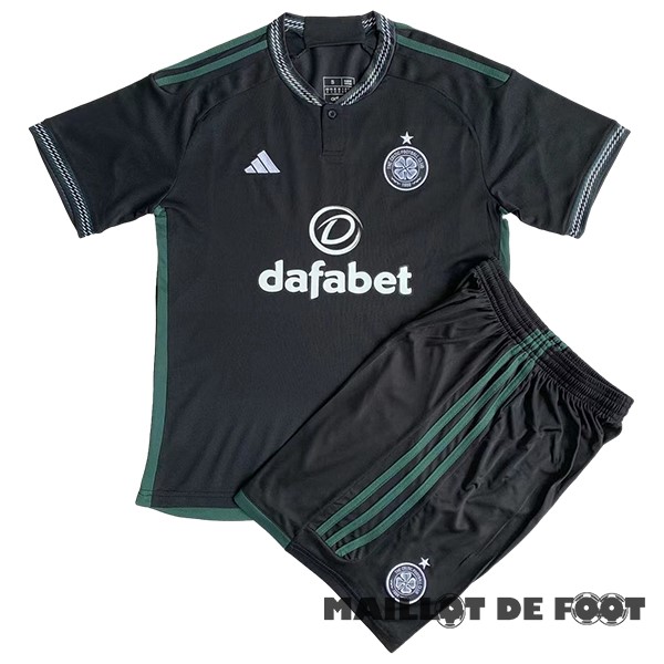 Foot Maillot Pas Cher Exterieur Conjunto De Homme Celtic 2023 2024 Noir