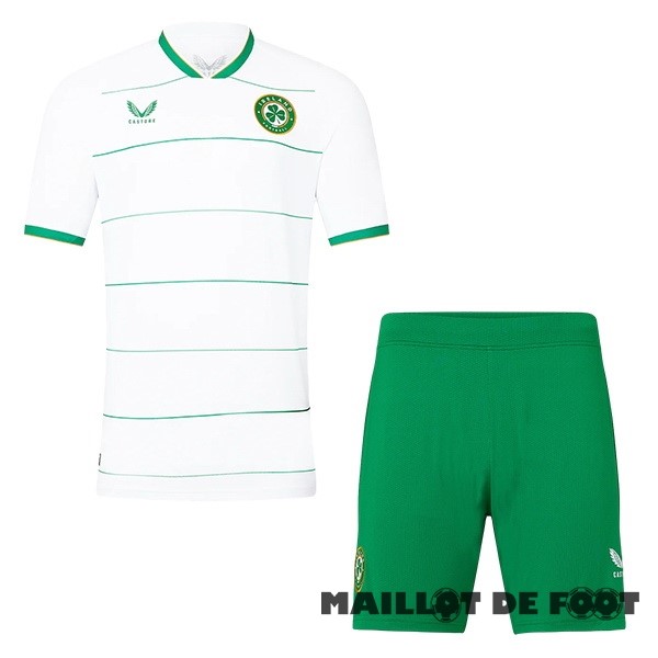 Foot Maillot Pas Cher Exterieur Conjunto De Homme Irlande 2023 Blanc