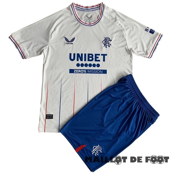Foot Maillot Pas Cher Exterieur Conjunto De Homme Rangers 2023 2024 Blanc