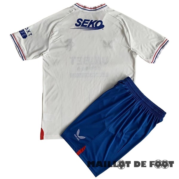 Foot Maillot Pas Cher Exterieur Conjunto De Homme Rangers 2023 2024 Blanc