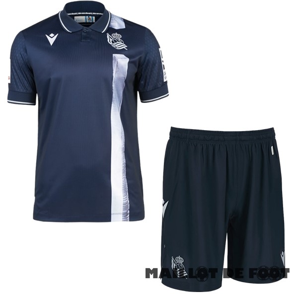 Foot Maillot Pas Cher Exterieur Conjunto De Homme Real Sociedad 2023 2024 Bleu