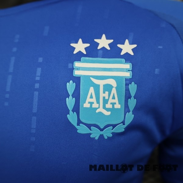 Foot Maillot Pas Cher Exterieur Joueurs Concept Maillot Argentine 2024 Bleu