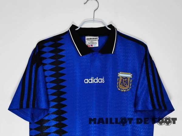 Foot Maillot Pas Cher Exterieur Maillot Argentine Retro 1994 Bleu