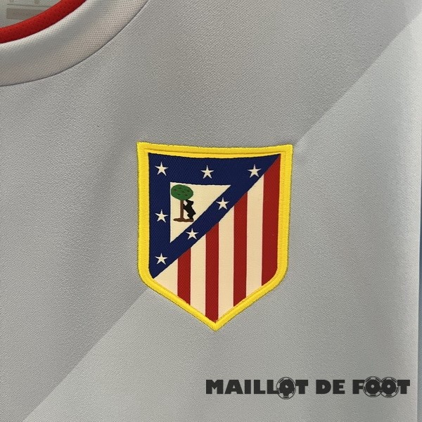 Foot Maillot Pas Cher Exterieur Maillot Atlético Madrid Retro 2014 2015 Gris