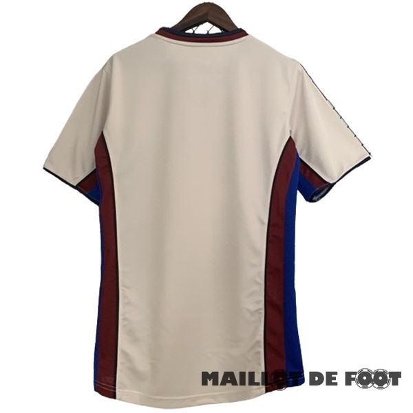 Foot Maillot Pas Cher Exterieur Maillot Barcelona Retro 1998 2001 Gris