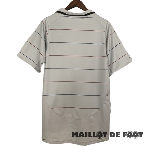 Foot Maillot Pas Cher Exterieur Maillot Barcelona Retro 2003 2005 Gris