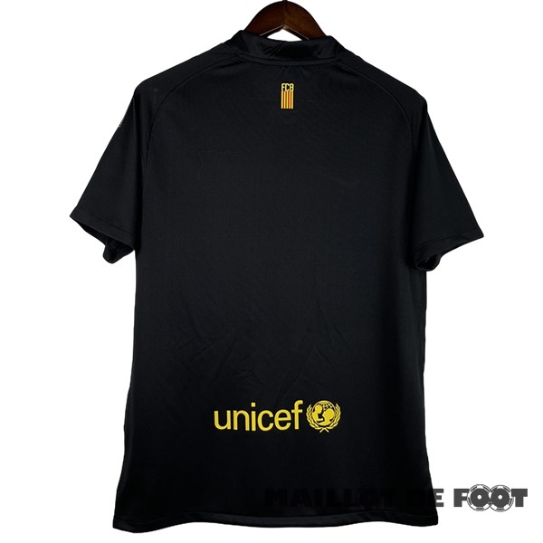 Foot Maillot Pas Cher Exterieur Maillot Barcelona Retro 2011 2012 Noir