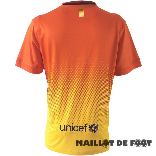 Foot Maillot Pas Cher Exterieur Maillot Barcelona Retro 2012 2013 Orange