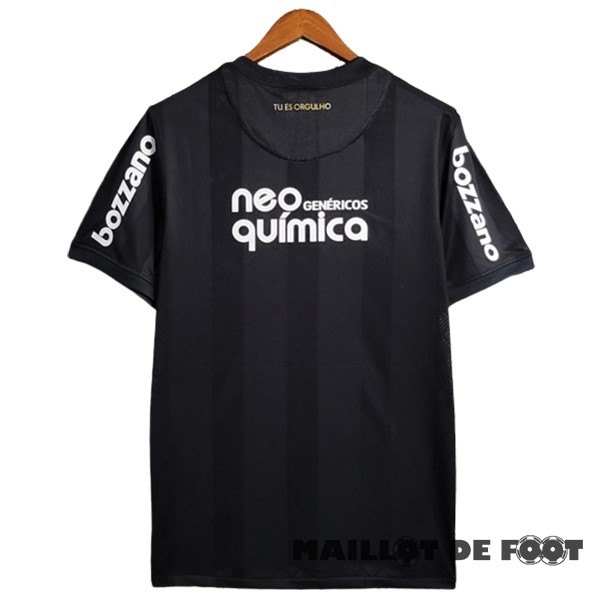 Foot Maillot Pas Cher Exterieur Maillot Corinthians Paulista Retro 2010 Noir