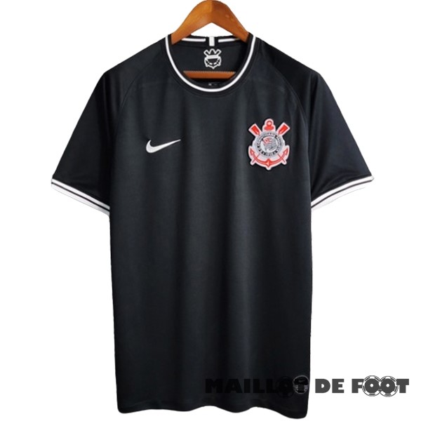 Foot Maillot Pas Cher Exterieur Maillot Corinthians Paulista Retro 2019 Noir