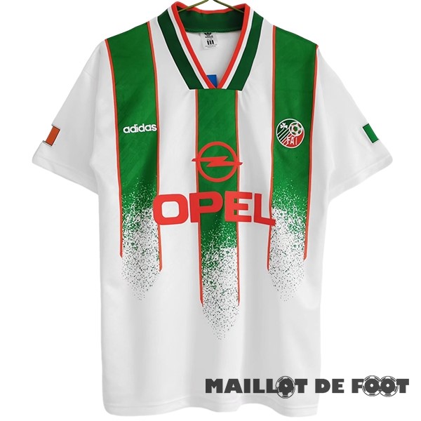 Foot Maillot Pas Cher Exterieur Maillot Irlande Retro 1994 Blanc