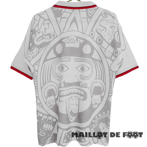 Foot Maillot Pas Cher Exterieur Maillot Mexico Retro 1998 Blanc