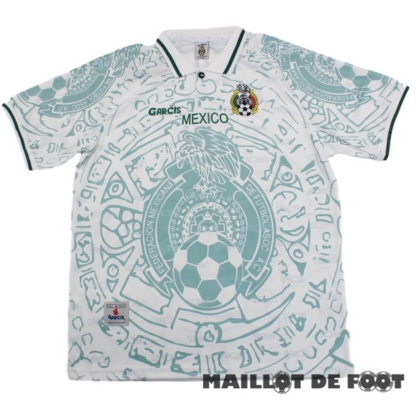 Foot Maillot Pas Cher Exterieur Maillot Mexico Retro 1999 Blanc