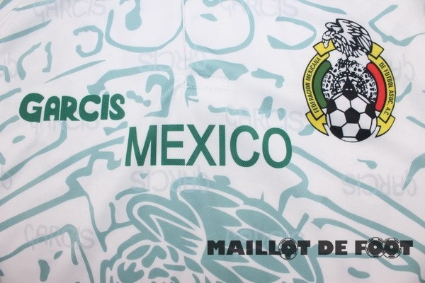 Foot Maillot Pas Cher Exterieur Maillot Mexico Retro 1999 Blanc