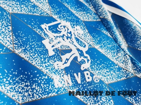 Foot Maillot Pas Cher Exterieur Maillot Pays Bas Retro 1988 Bleu