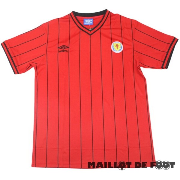 Foot Maillot Pas Cher Exterieur Maillot Écosse Retro 1982 Rouge