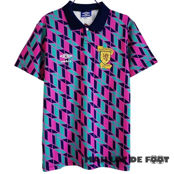 Foot Maillot Pas Cher Exterieur Maillot Écosse Retro 1988 1989 Purpura