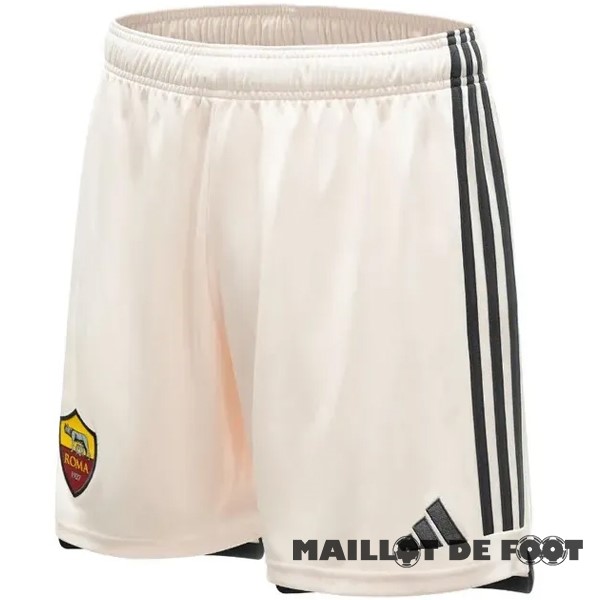 Foot Maillot Pas Cher Exterieur Pantalon As Roma 2023 2024 Jaune