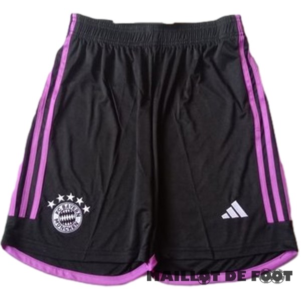 Foot Maillot Pas Cher Exterieur Pantalon Bayern Múnich 2023 2024 Noir