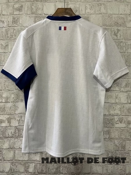 Foot Maillot Pas Cher Exterieur Rugby Maillot Championne du Monde 2023 Blanc
