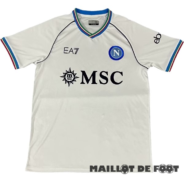 Foot Maillot Pas Cher Exterieur Thailande Maillot Napoli 2023 2024 I Blanc