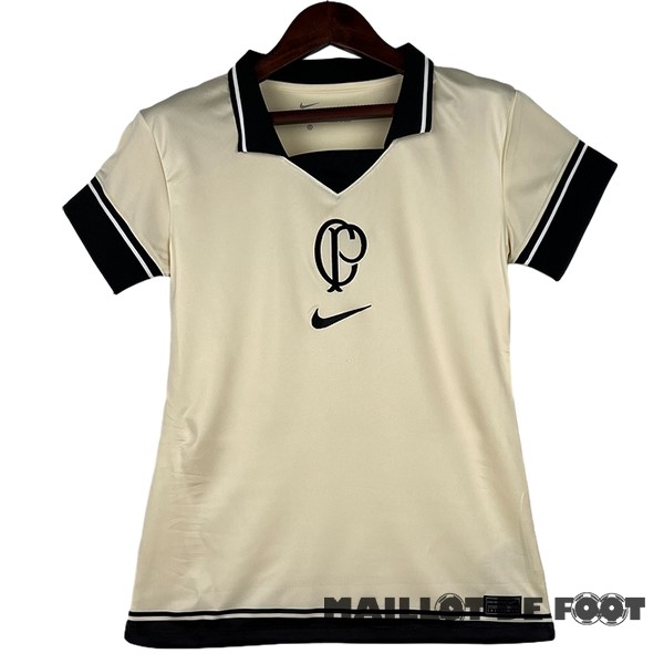 Foot Maillot Pas Cher Fourth Maillot Femme Corinthians Paulista 2023 2024 Jaune